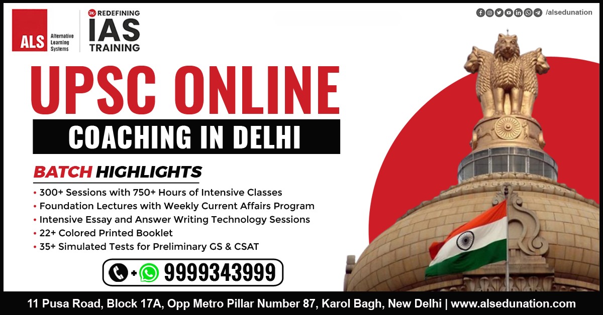 UPSC Online Coaching in Delhi